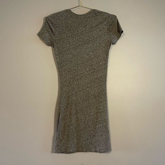 n:Philanthrophy Jazz Twisted Short Sleeve Mini Dress || SZ XS || Gray - Picture 4 of 16